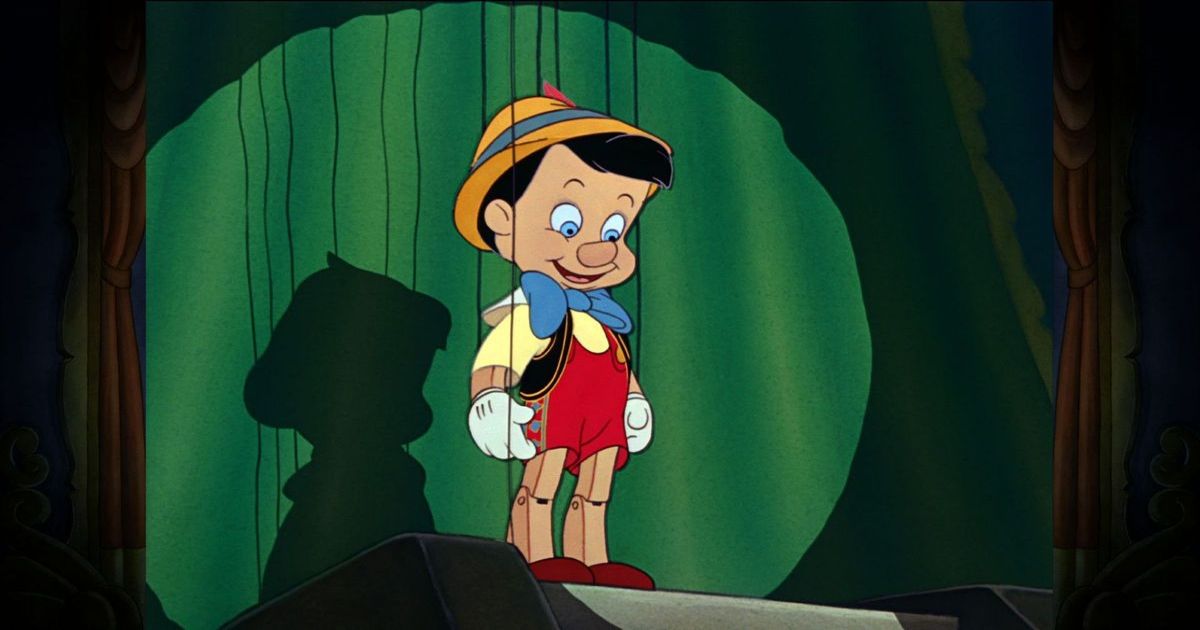 Una escena de Pinocho