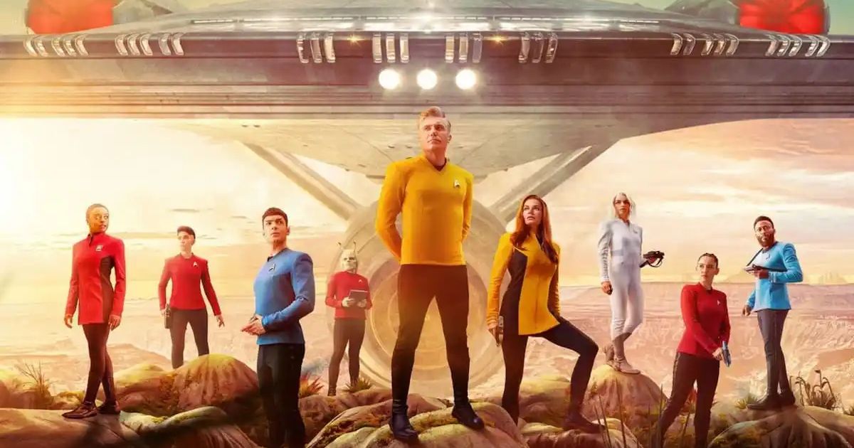 El elenco de Star Trek Strange New Worlds