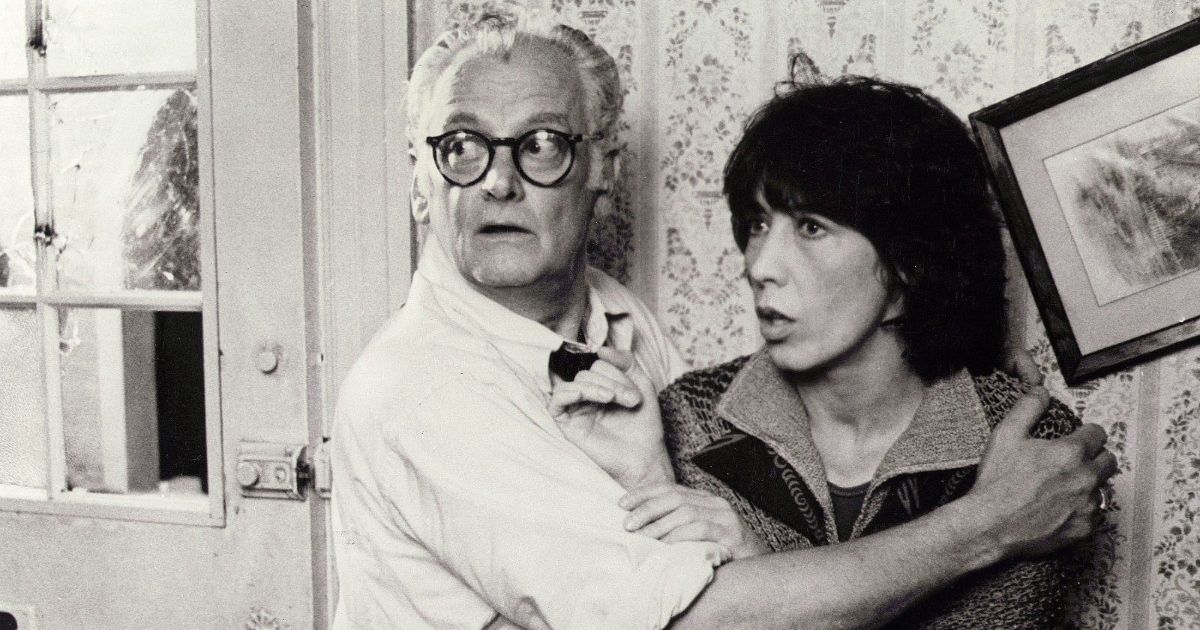 Art Carney y Lily Tomlin en The Late Show
