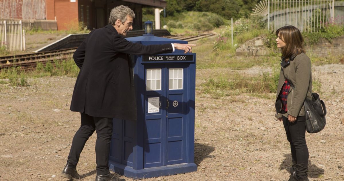 Una escena de Doctor Who 
