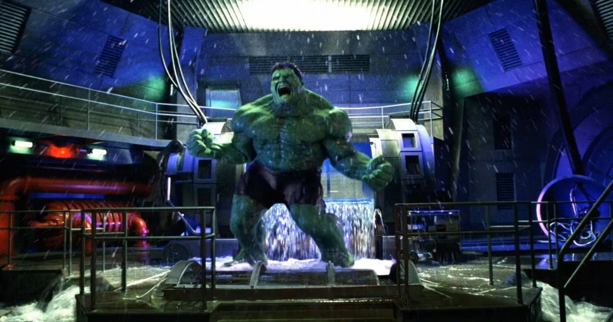 Eric Bana como Hulk en Hulk de Ang Lee 2003