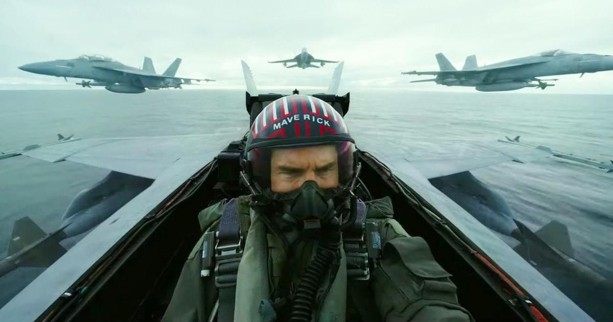 Tom Cruise en Top Gun: Maverick (2022)