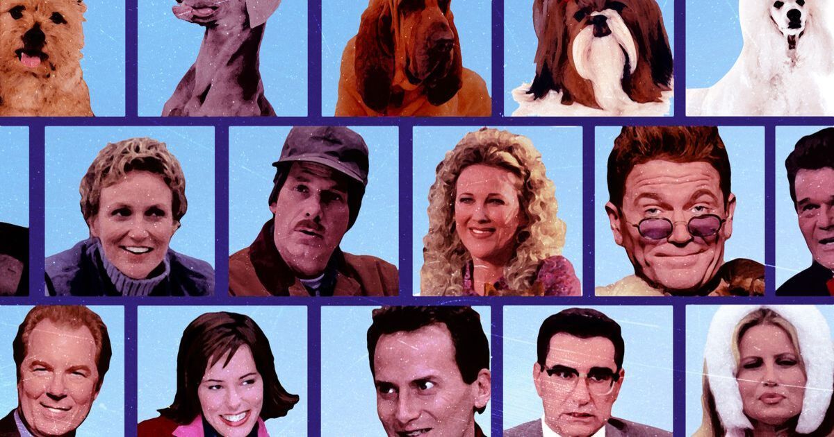 El elenco y los perros de Best in Show