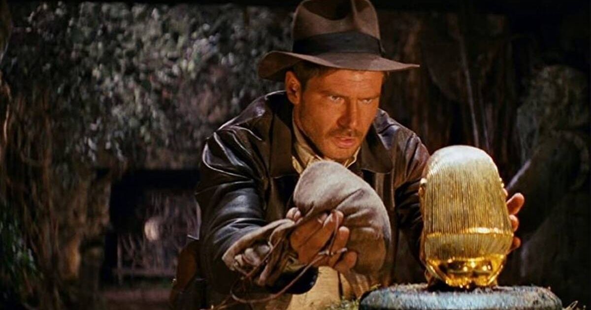 Indiana Jones Harrison Ford en En busca del arca perdida (1981)
