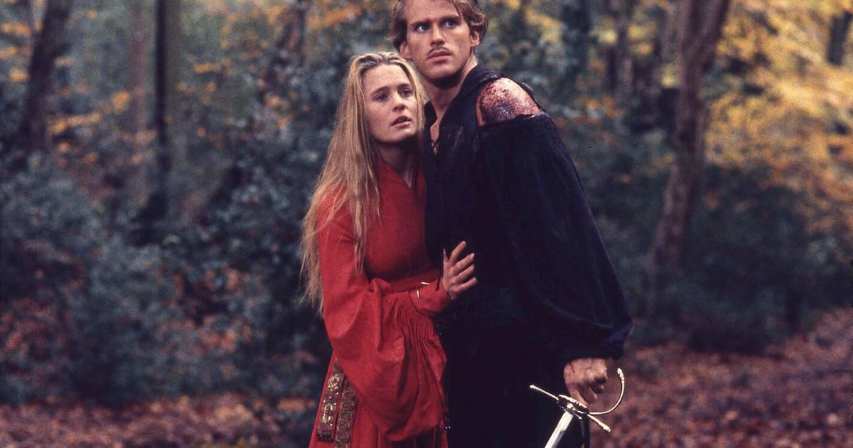 Cary Elwes y Robin Wright en La princesa prometida (1987)