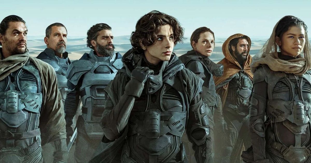 El elenco de Dune incluye a Oscar Isaac, Timothee Chalamet, Zendaya y Jason Momoa.