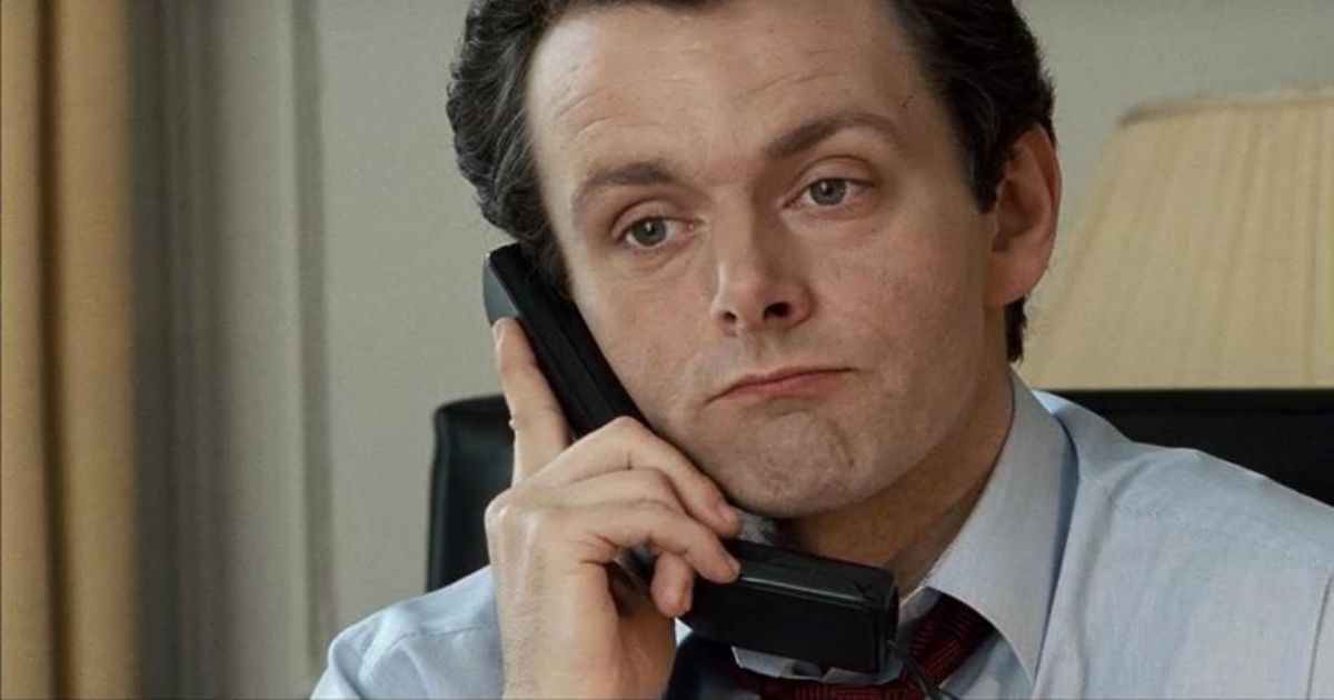 Michael Sheen al teléfono como Tony Blair en The Queen