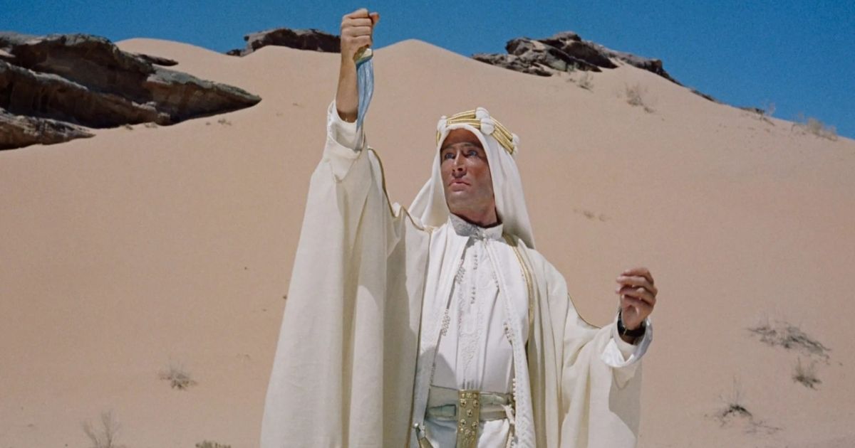 Una escena de Lawrence de Arabia