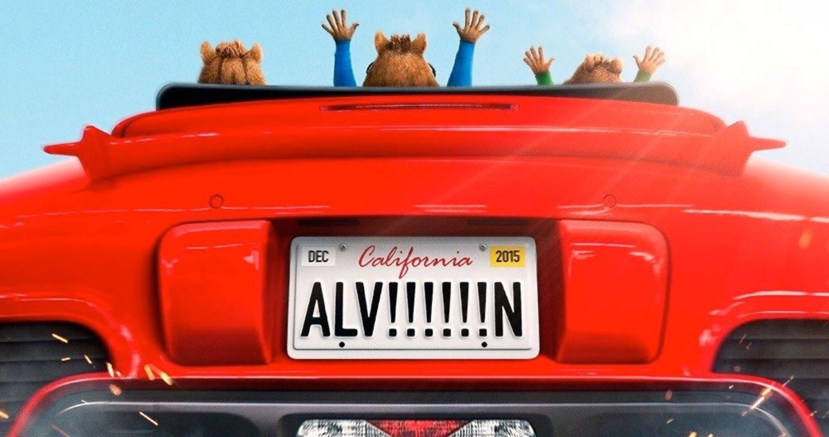 El póster de Alvin y las ardillas 4 inicia un viaje épico por carretera (1)