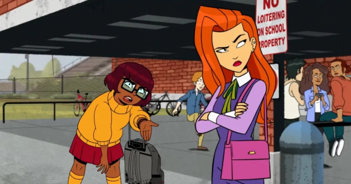 Velma y Daphne en la escuela
