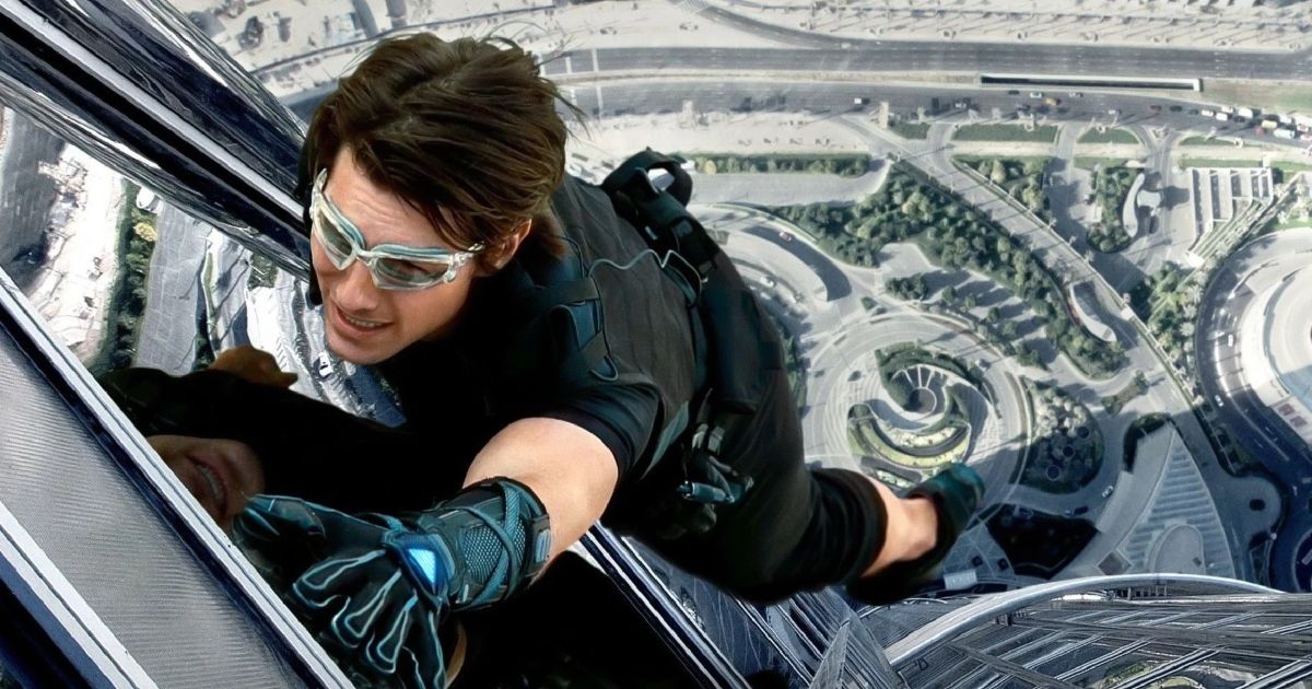 Tom Cruise en Misión Imposible Protocolo Fantasma