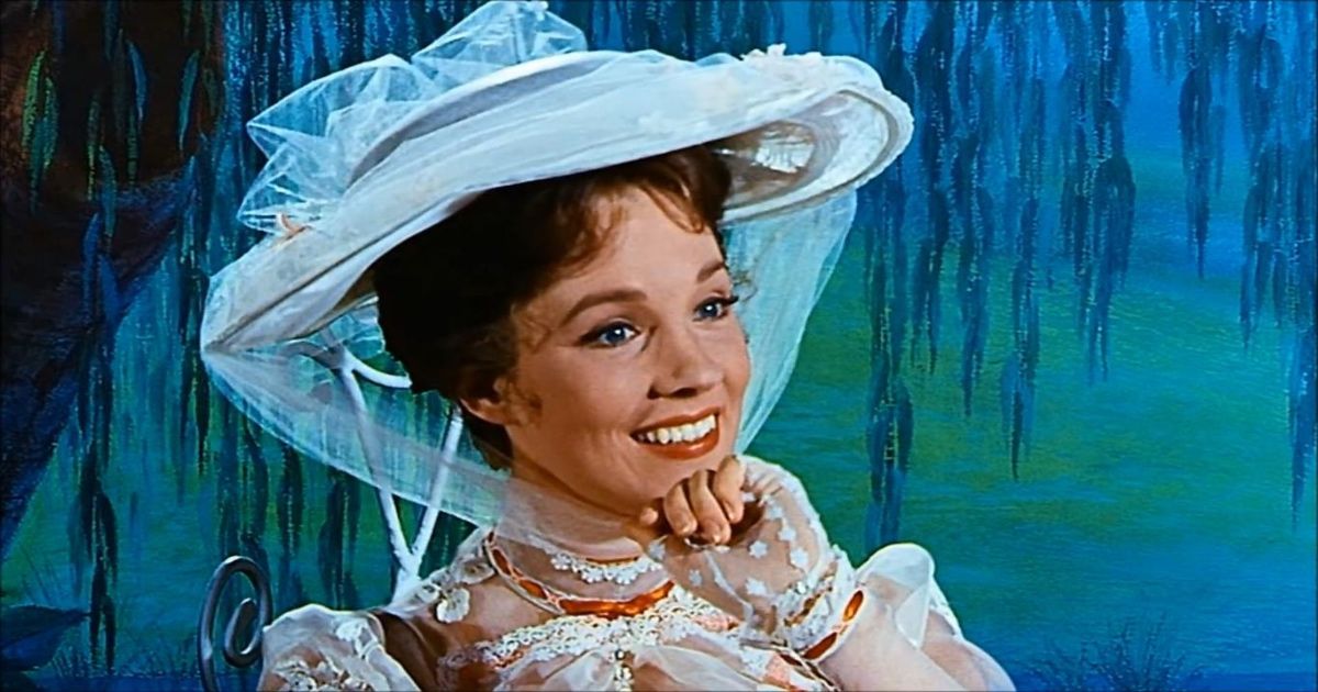 Julie Andrews en Mary Poppins.