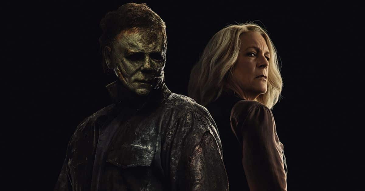 Michael Myers y Laurie Strode espalda con espalda en Halloween Ends