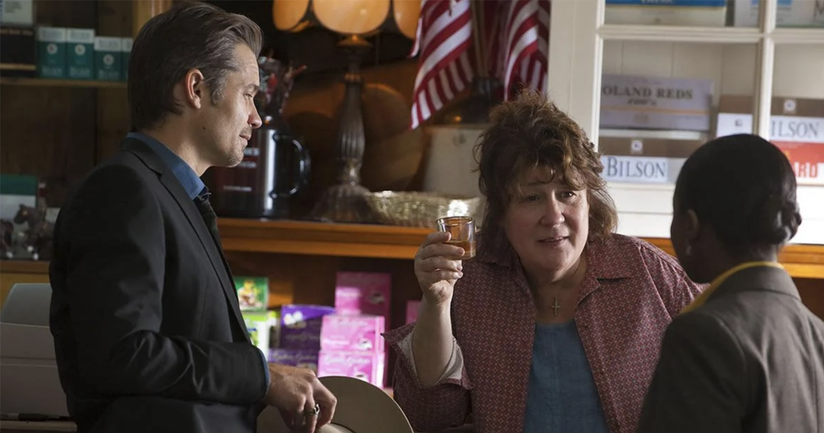 Justificado con Margo Martindale y Timothy Olyphant