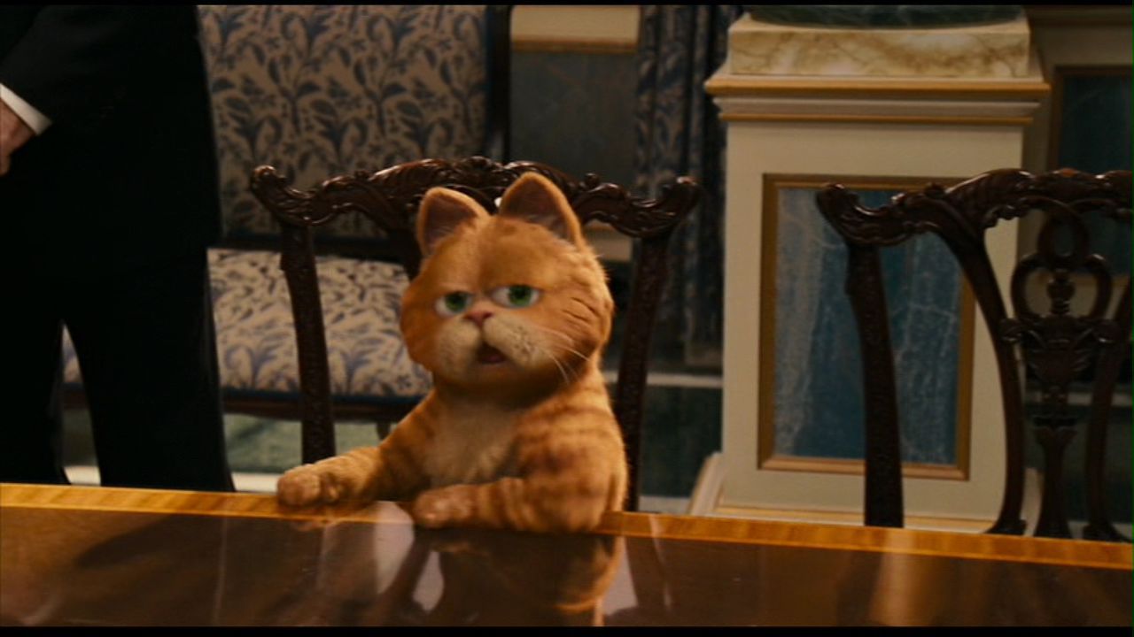 Garfield en la película Garfield de 2004.
