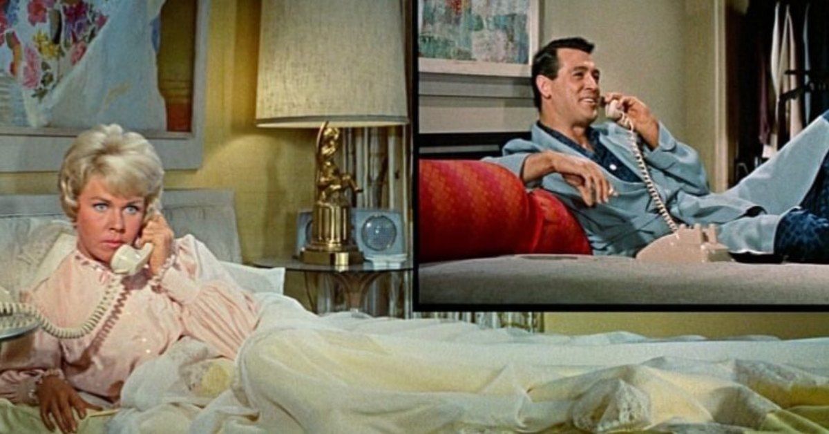 Doris Day y Rock Hudson en Pillow Talk