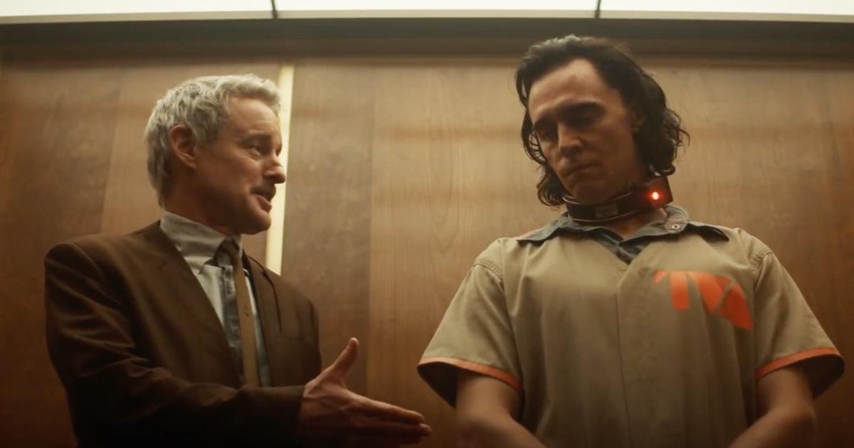 Owen Wilson y Tom Hiddleston en la primera temporada de Loki