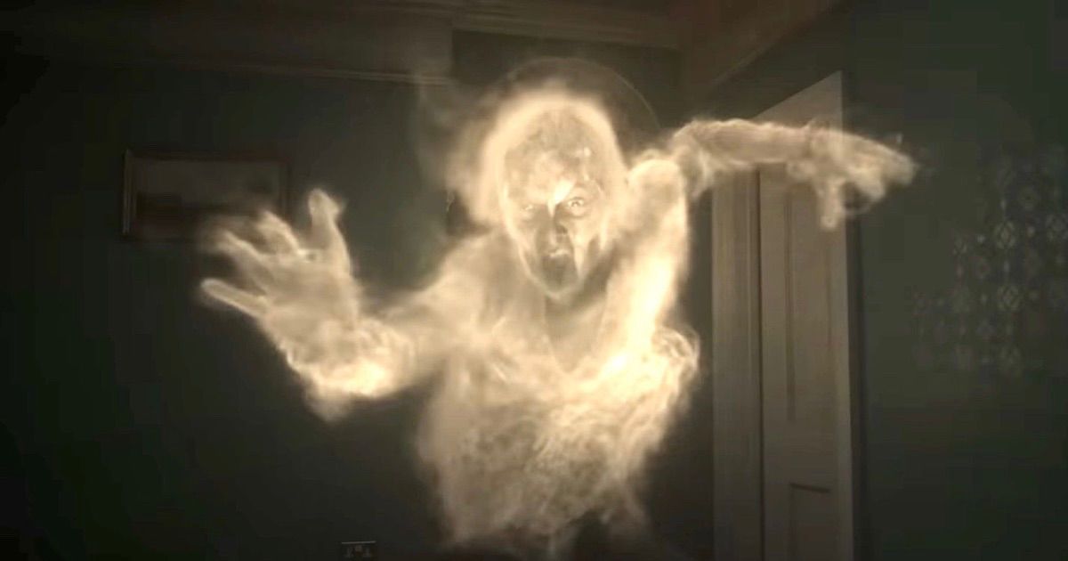 Un fantasma en la serie Lockwood and Co. en Netflix