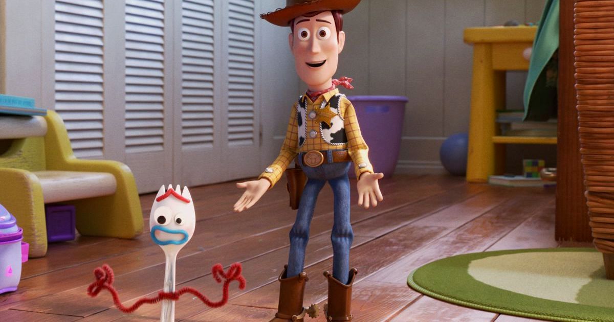 Toy Story 4 Forky y Woody